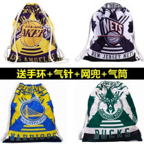 Basketball bag net pocket football bag shoulder backpack yoga training Sports storage bag drawstring light waterproof