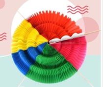 Games phalanx props hand-turning flower ball school group gymnastics Opening Ceremony creative dance hand-changing fan