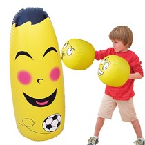 Children inflatable tumbler toy big baby blowing balloon fitness boxing 2 doll sandbag sandbag