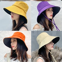  Summer fisherman hat female thin riding sunscreen UV visor hat fishing big head circumference wild sun hat male