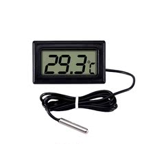 Aquarium thermometer electronic water thermometer large screen fish farming digital display LCD refrigerator car air conditioning general measurement