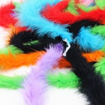 2 m a 10g diy childrens performance clothing accessories fluffy feathers headdress clothing decoration feather strips
