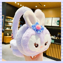 Childrens star Dailu earmuffs winter earmuffs warm antifreeze ear warmth Boys Girls earmuffs cartoon earmuffs