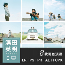 LR Preset PR Japanese hipster PS Filter luts Da Vinci lr Toning Phone Plug-in Portrait