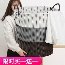 Dirty Laundry Basket Net Red ins Wind Nordic Basket basket Home Large capacity toilet Divinity clothes Clothing Containing baskets