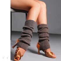 Latin Dance Shoes Socks Socks Professional Leg Socks Children Adults Practice Socks Female Ballet Knit Wool Line Dancing legs