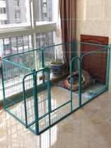 Thickened dog kennel balcony large dog fence small dog pet shop small and medium indoor pet fence