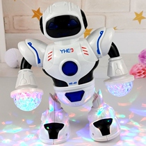 Childrens baby electric dancing robot educational toy singing music parent-child interactive early education model