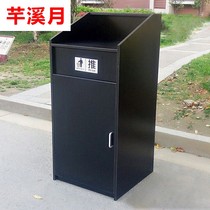 Trash can Hotel wooden trash bin cafe restaurant garbage cabinet Internet cafe fast food commercial garbage cabinet