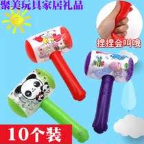Cartoon inflatable hammer pvc hammer inflatable small hammer inflatable toy children toy kindergarten gift prize