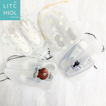 Shoe storage bag travel split drawstring corset pocket dustproof and moisture-proof LINE TOWN Series student carrying bag