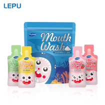 Pujie Childrens portable mouthwash can be swallowed baby boys and girls without alcohol fresh breath flagship store