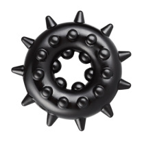 New Fun Friends Small Snowflake Lock Jing Ring Snowflake Ring Taiyang Ring Particle Lock Jing Ring Silicone Male Ring Mainland
