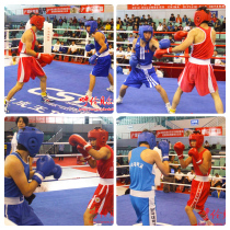 Focus on fighting 35 years of classic sports school boxing buckle boxing glove competition training universal glove