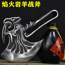 Longquan Domestic Hand Forged Outdoor Axe Felling Axe Chop Tree Axe Home Chopped Tomahawk Stainless Steel Axe