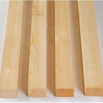 Pine Wood keel ceiling wooden strip partition Wood square wood line decoration materials