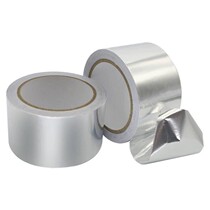 Self-adhesive aluminum foil tape high temperature resistant waterproof fire anti-radiation heat insulation aluminum foil tin tape