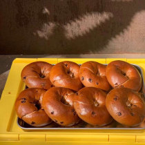 Still bread | Orange chocolate bagel fragrant pure skill