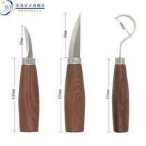  Wood handmade wood carving knife DIY trimming machete digging spoon digging plate wood cutting knife making tool single