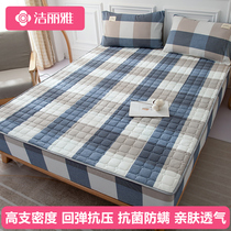 Jielia cotton padded bed hat single piece cotton cotton cotton cover Simmons protective cover winter mattress all-inclusive non-slip