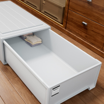Drawer storage box underwear socks storage box household clothes finishing box plastic wardrobe storage cabinet