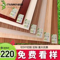 Rabbit board paint-free board ecological board solid wood E0 grade environmentally friendly blockboard fir wood large core furniture wardrobe board