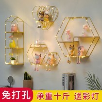 Creative wall rack Nordic Wall Wall wall hanging parts restaurant bedroom room layout background wall decorations