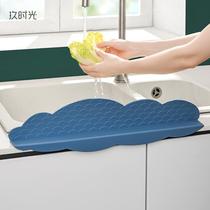 Sink baffle kitchen household dishwashing sink water artifact vegetable basin waterproof baffle water baffle water strip countertop