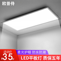 Opal's integrated ceiling led light 30x60 lighting kitchen aluminum gusset toilet bathroom embedded flat light
