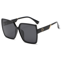 D Alphabet Tide sunglasses women 2022 New summer sunscreen Anti-UV driving polarized ink mirror mens models