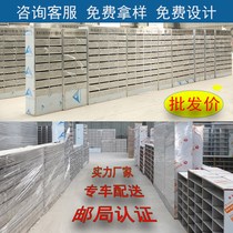 Smart multi-layer milk box Villa wall-hanging mailbox factory custom Community letter box stainless steel outdoor indoor newspaper box