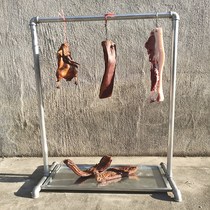 Hanging sausage shelf Sausage bacon drying rack window sill hanging bacon shelf home meat rack balcony hanging