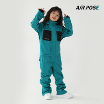 Airposte Childrens Concord Ski Clothes Boys Girls Boys and Girls Sports Water Preservation Heating Baby Ski Clothes