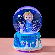 Frozen Aisha Princess Crystal Ball Music Box Music Box Aisha Birthday Gift Childrens Day Girl