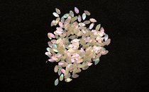 Natural Snail Platinum Korea Imported Lacquer Art 2mm6mm Drop Shaped Leaf-shaped Multiple Sizes Styling Big Lacquer