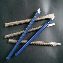Rebar stone chisel tip flat chisel steel chisel tip flat head chisel cement chisel clamp chisel