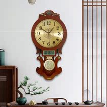 New Living Room Creativity Hanging Bell Eurostyle Muted Creative Big Hung Watch American Retro Home Creative Timepiece Modern Quartz
