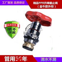 ppr globe valve spool 20 25 32 lift valve spool switch gate valve tap water valve copper spool valve