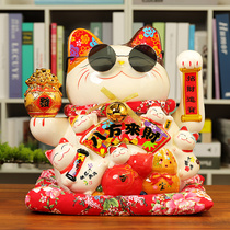 Friends open shop opening gifts creative hotel opening gifts big ornaments lucky cat home living room business