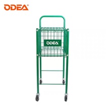 Odie folding portable stainless steel tennis coach training tennis frame picker frame large capacity