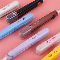Electric splint female small straight hair curly hair dual-purpose splint portable air Liu Haila straight clip mini curling iron