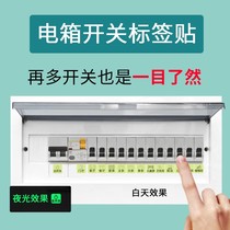 Switch Logo Stickers Home Night Light Electric Table Case Weak electric box Sticker Tip Sticker total electric gate Decorative Wall Sticker