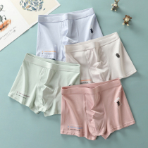 Teen Briefs Mens Hair Education Middle School Students Boys Kids Flat Corner Pants Pure Cotton All-cotton Large Fairypants Antibacterial