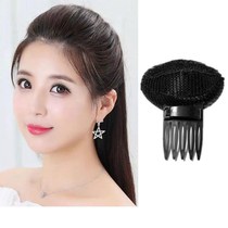 Bang invisible hair pad invisible bangs finishing fluffy pad hair device forehead broken hair artifact female hair card clip
