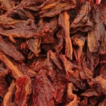 Nostalgic snacks as a child taste salty sweet and sour carambola dried slices carambola slices sweet peach slices carambola pulp