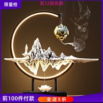 Reverse incense burner household personalized hanging indoor incense creative Zen sandalwood agarwood tea ceremony room ceramic ornaments