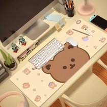 Heating pad heating mouse pad girl warm table pad oversized office desktop heating hand computer desk electric heating plate