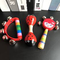 Newborn baby baby chasing vision training red ball hearing small toy visual red grasping Bell