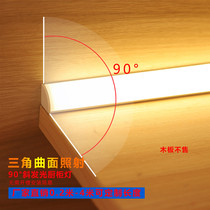 Ming suit right angle free slotting led human body hand sweep induction cabinet laminate light wardrobe wine cabinet into the home shoe cabinet light Belt