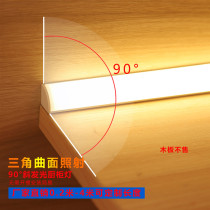 Ming suit right angle free slotting led human body hand sweep induction cabinet laminate light wardrobe wine cabinet into the home shoe cabinet light Belt